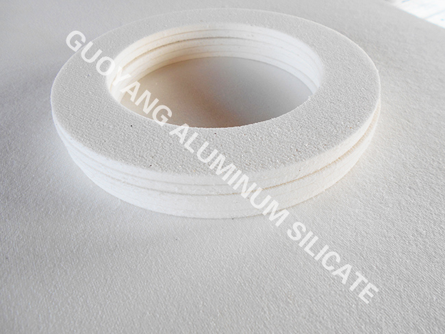 Ceramic fibre paper