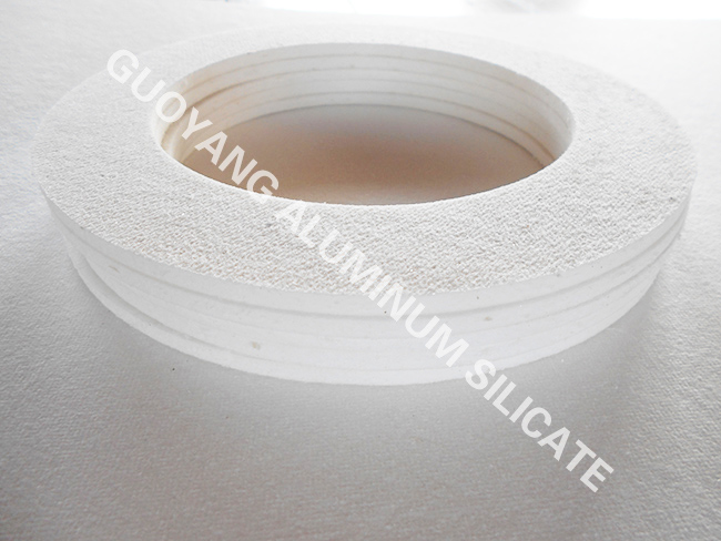 Ceramic fibre paper